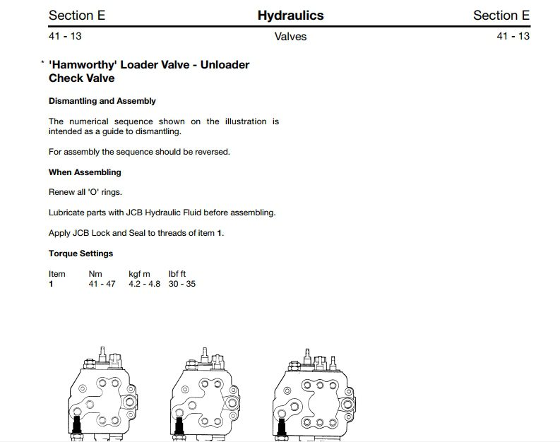JCB Backhoe Loader 3CX 4CX Variants Service Manual 3