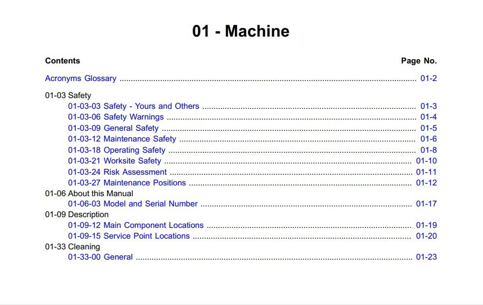 JCB Backhoe Loader 3CX Compact Service Manual 2