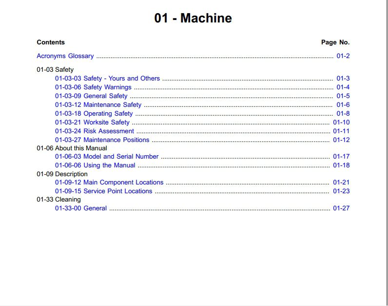 JCB Backhoe Loader 3CX T 4F 55KW Service Manual 2
