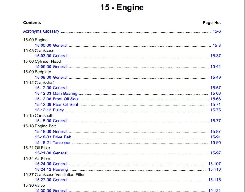 JCB Backhoe Loader 3CX T2 3 Service Manual 3