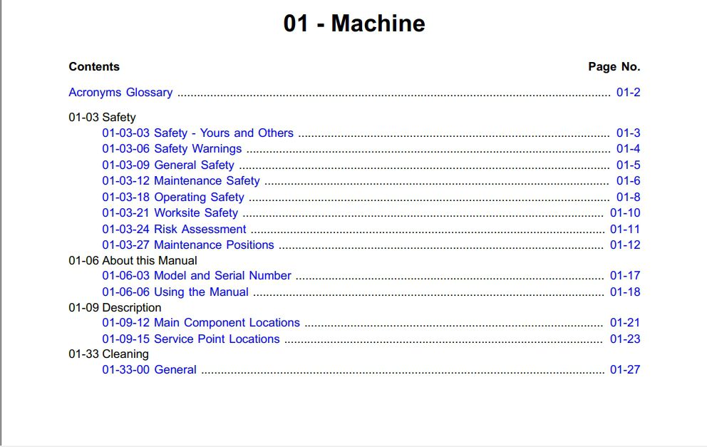 JCB Backhoe Loader 3CXG T4 Global Service Manual 2