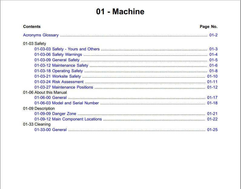 JCB Backhoe Loader 4CX Pilingmaster Supplement Service Manual 2