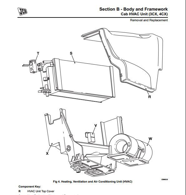 JCB Backhoe Loader C 3CX 4CX Service Manual 3