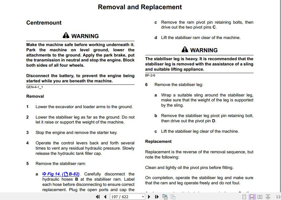 JCB Backhoe Loader Midi CX Service Manual 3