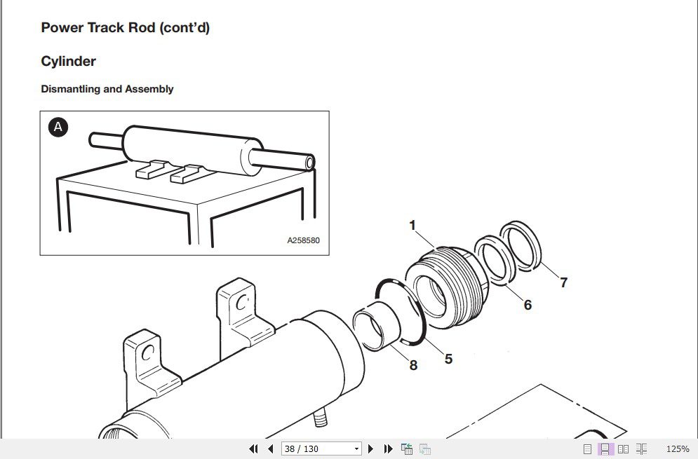 JCB Drivetrain SD 70 PT Axles Central And Offset Drive Head Service Manual 3