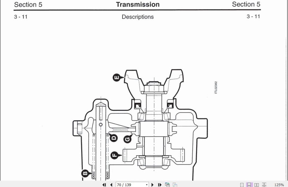 JCB Drivetrain SS600 Series Tranmission Service Manual 4