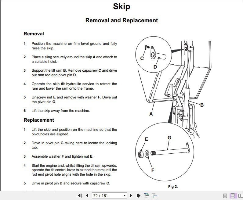 JCB Dumper HTD5 Service Manual 3