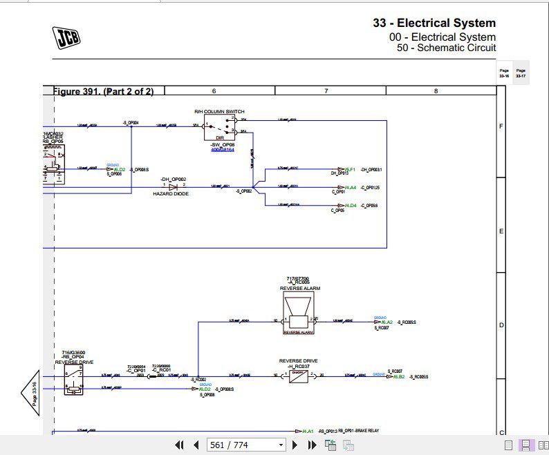 JCB Dumpster 1T 1 High Tip Service Manual 4