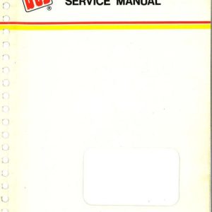 JCB Excavator 805 805B 806B 807B 808 Service Manual 1