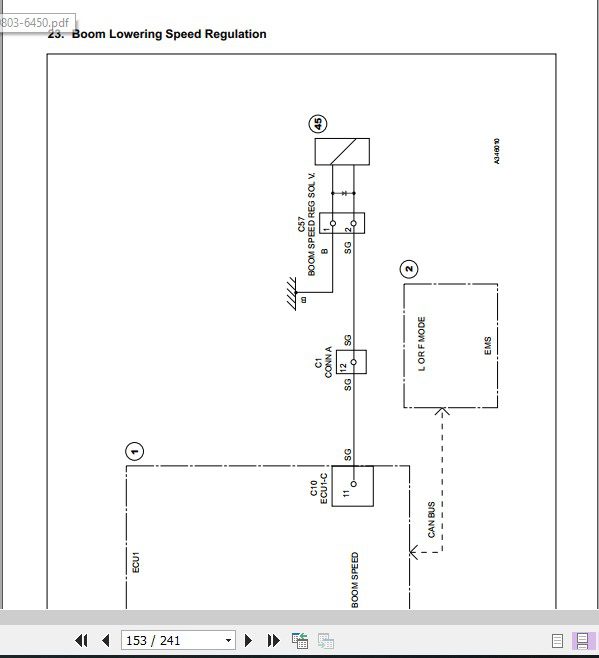JCB Excavator JS AMS Supplement Sevices Manual 4