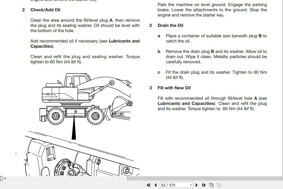 JCB Excavator JS130W JS145W JS160W JS175W Sevice Manual 3