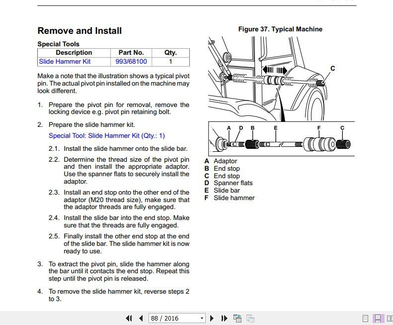 JCB Excavator JS145W JS160W JS20 MH T4F Sevice Manual 2 1