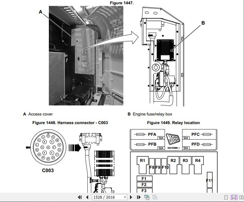 JCB Excavator JS145W JS160W JS20 MH T4F Sevice Manual 4 1