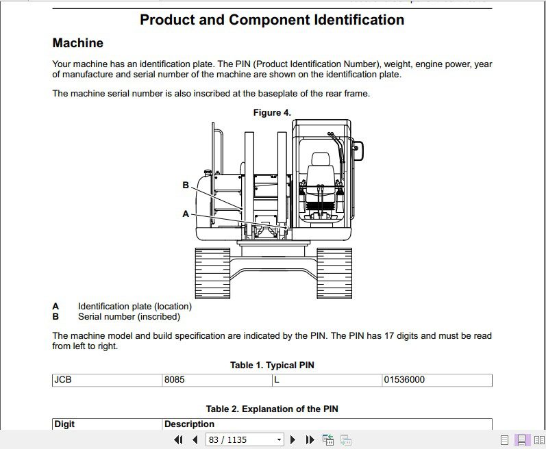 JCB Excavator JS300 330 370 Tier 4i Isuzu Engine Sevice Manual 3