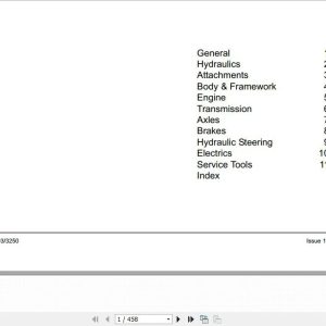 JCB Excavator Loader From Serial No290000 Sevices Manual 1