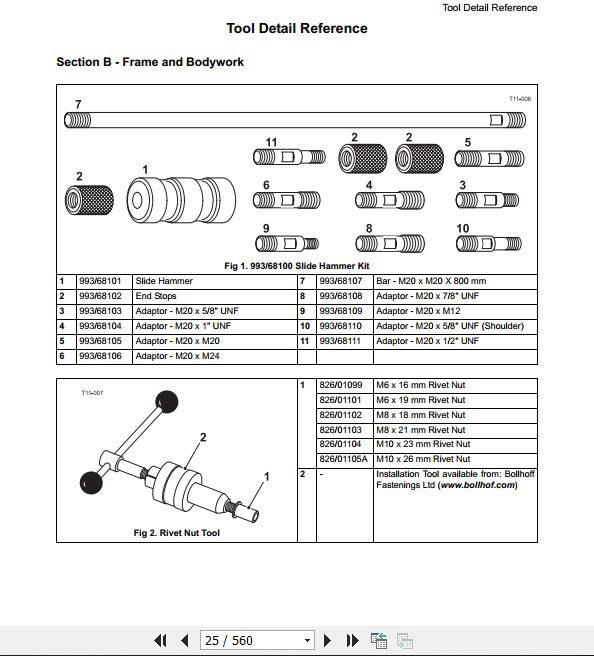 JCB Forklift Rough Terrain RTFL 926 930 940 B Sevice Manual 3