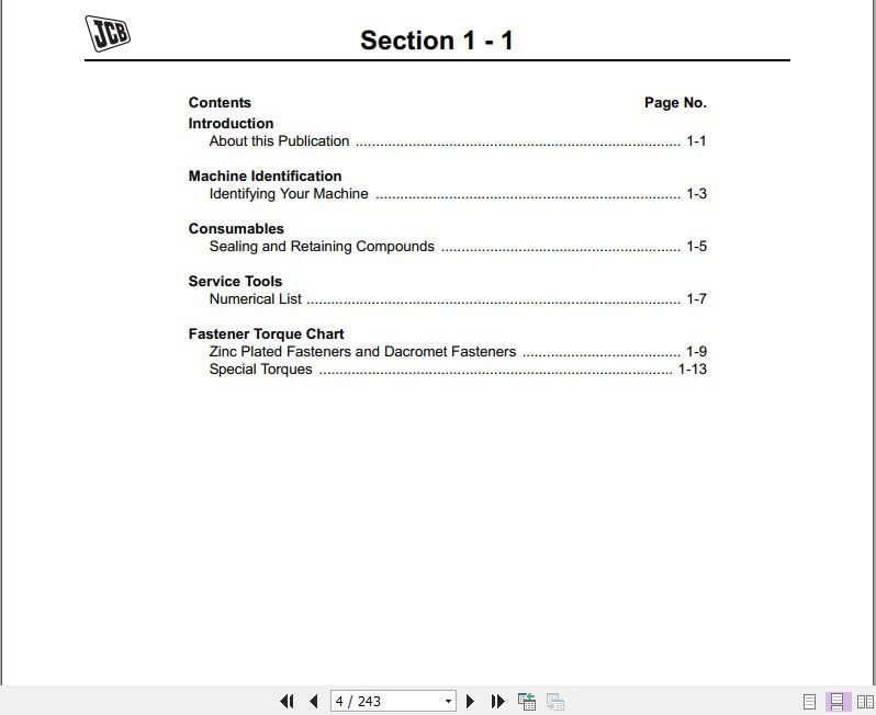 JCB Groundcare Hog 4×4 Workmax 1000D Service Manual 2