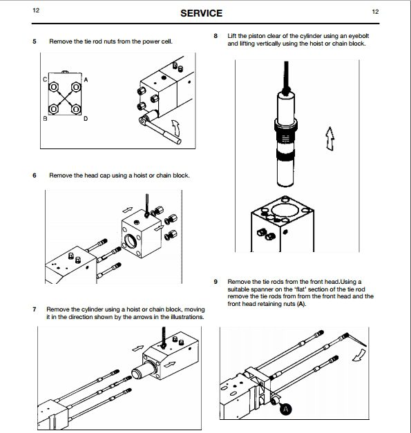 JCB Hammermaster HM 2180 HM 1180 HM 480 and HM 380 Attachments Service Manual 3