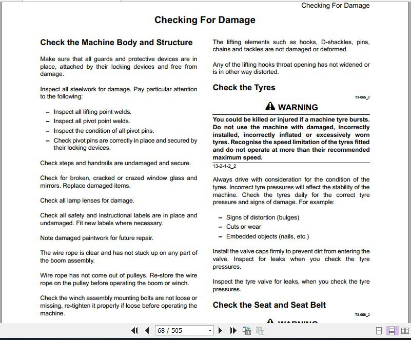 JCB Liftall 1253120215531554 Service Manual 3