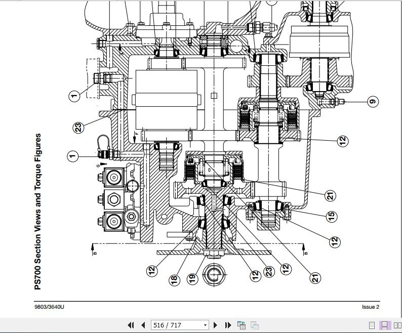 JCB Liftall 506C506CHL508C Service Manual 4