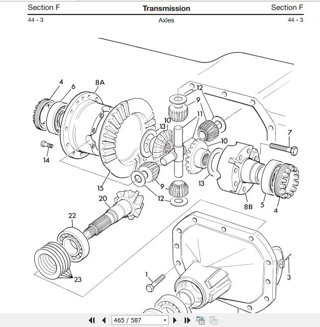 JCB Liftall Loadall 504B 526 Perkins Tier 2 Service Manual 4