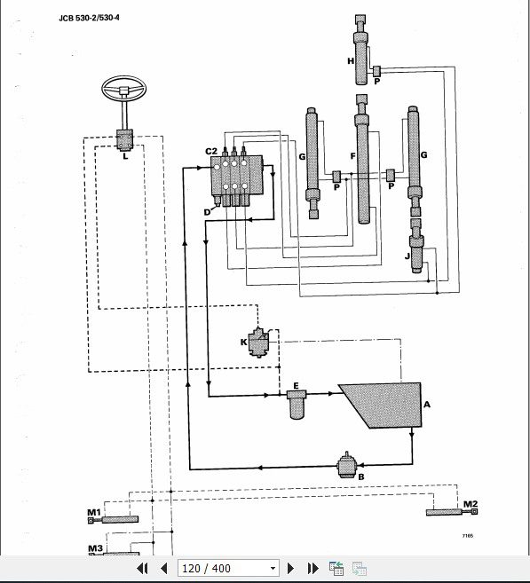JCB Liftall Loadall 520 525 530 540 Service Manual 3 Copy