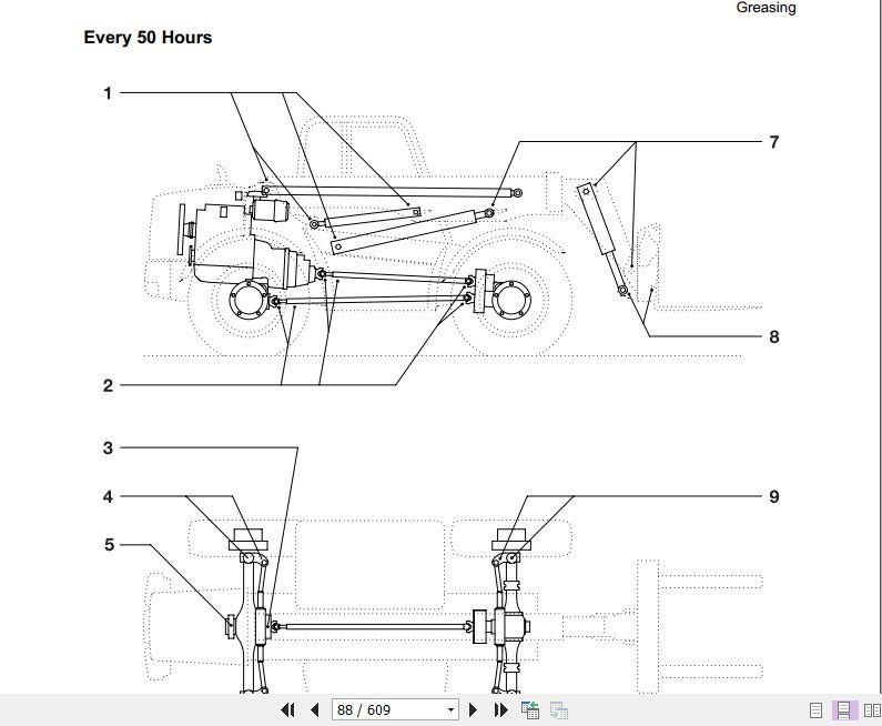 JCB Liftall Loadall 526 526S 528 70 528S Service Manual 3