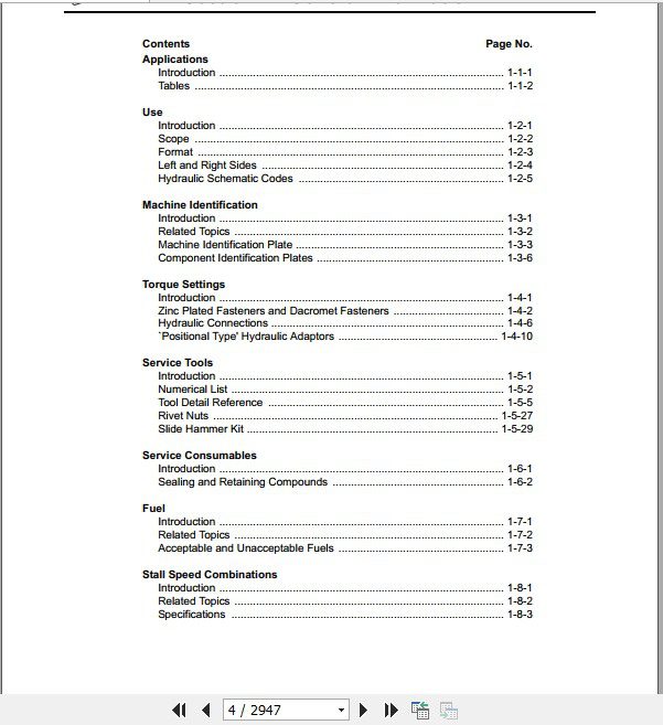 JCB Liftall Loadall 526 5653170 550 80 Service Manual 2