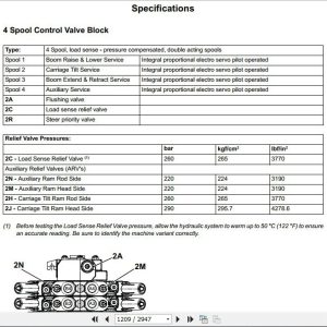 JCB Liftall Loadall 526 5653170 550 80 Service Manual 4