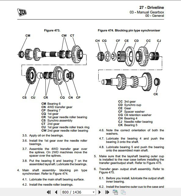 JCB Liftall Loadall 530 110 530 70 Service Manual 4