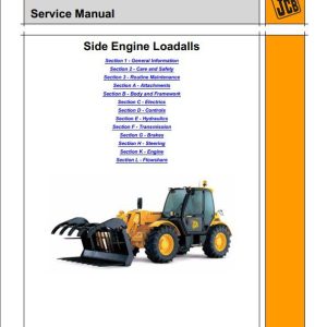 JCB Liftall Loadall 531 70 540 170 Tier 2 Service Manual 1