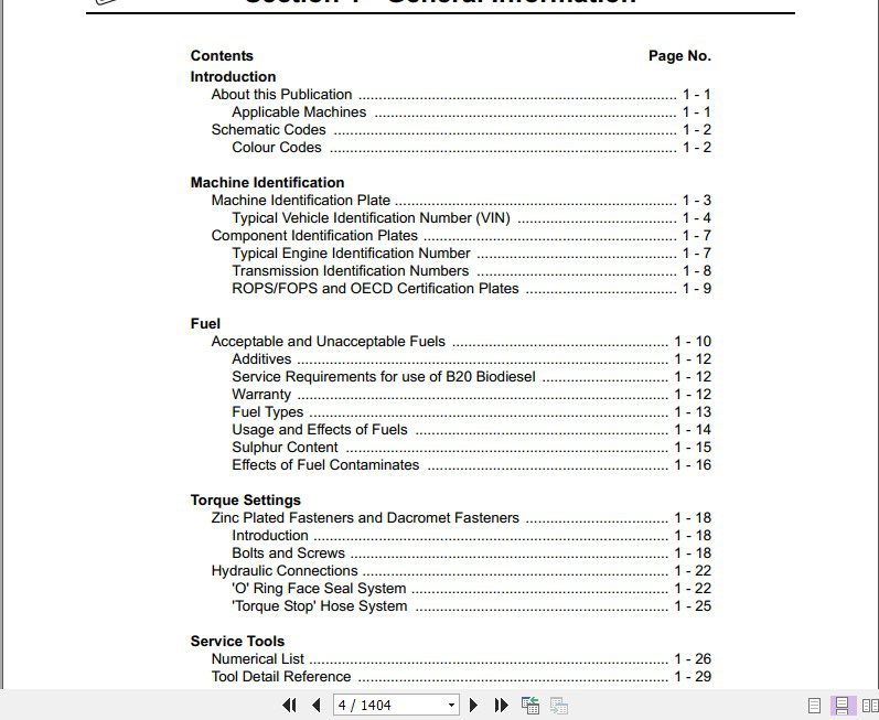 JCB Liftall Loadall 531 70 540 170 Tier 2 Service Manual 2