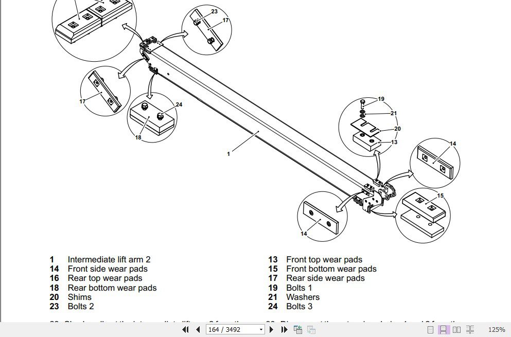 JCB Liftall Loadall 533 105 550 170 Service Manual 2