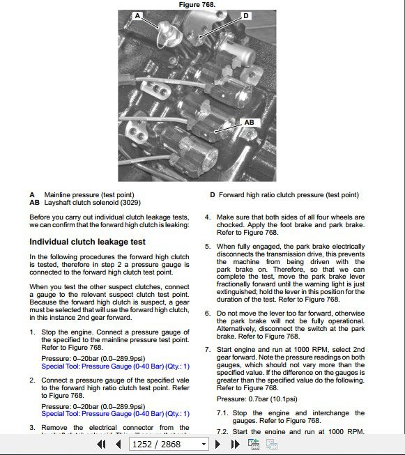 JCB Liftall Loadall 533 105 550 170 Tier3 Service Manual 3