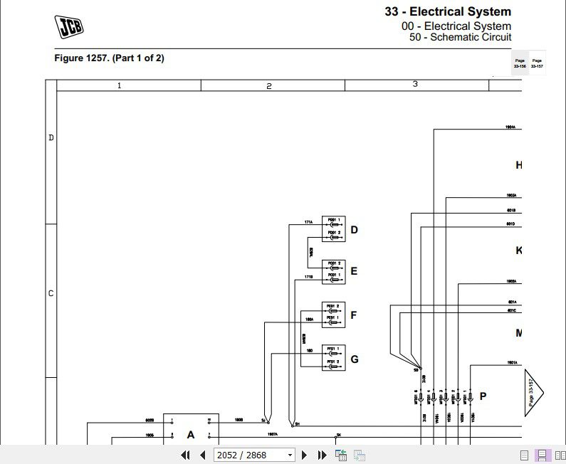 JCB Liftall Loadall 533 105 550 170 Tier3 Service Manual 4