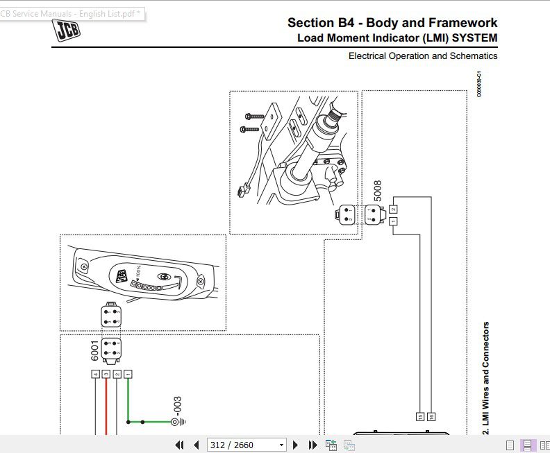 JCB Liftall Loadall 535 125 HiViz 550 170 Engine JCB Tier 3 SDSESF Service Manual 3 1