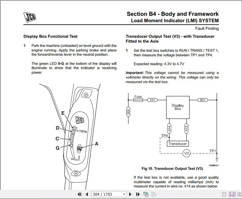 JCB Liftall Loadall 535 125 HiViz 550 170 Engine JCB Tier 3 SDSESF Service Manual 3