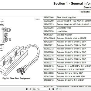 JCB Liftall Loadall Compact 515 40520 40524 50527 55 Service Manual 3