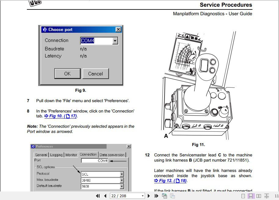 JCB Liftall Loadall LK1 Petsonnel Platform Service Manual 3