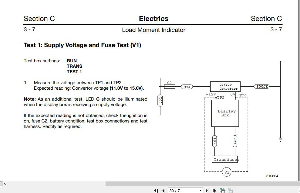 JCB Liftall Supplement 525 50 RAF Service Manual 4