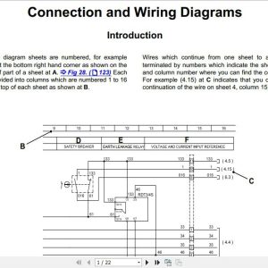 JCB Mobile Platform G60RX G65QX G80RX G90QX G100RX G115QX G130RX G140QX Wiring Diagram 1