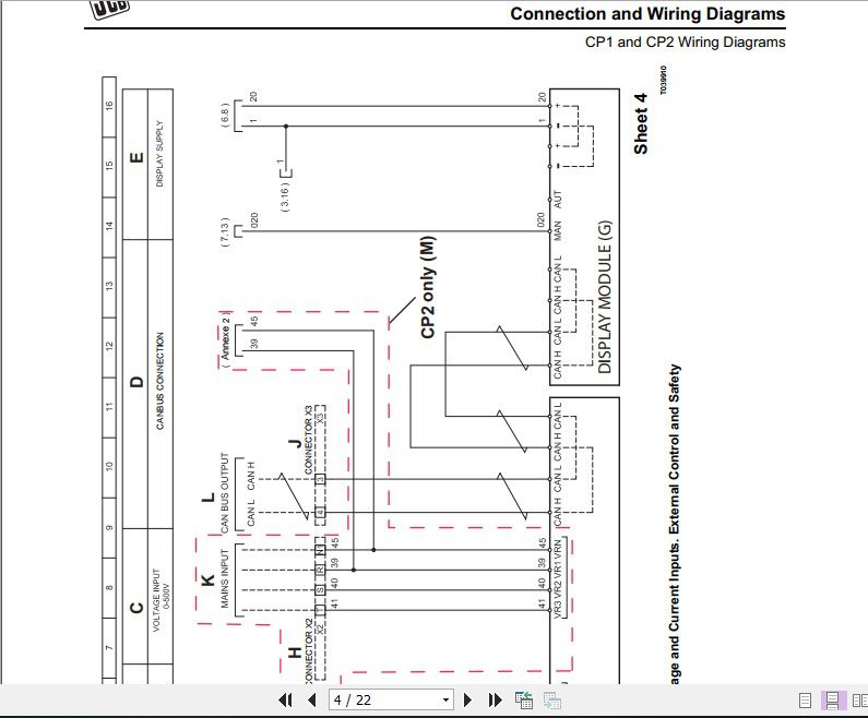 JCB Mobile Platform G60RX G65QX G80RX G90QX G100RX G115QX G130RX G140QX Wiring Diagram 3