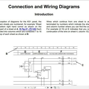 JCB Mobile Platform G8QX G13QX G17QX G20RX G22QX G30RX G330X G40RX G45QX Wiring Diagram 1