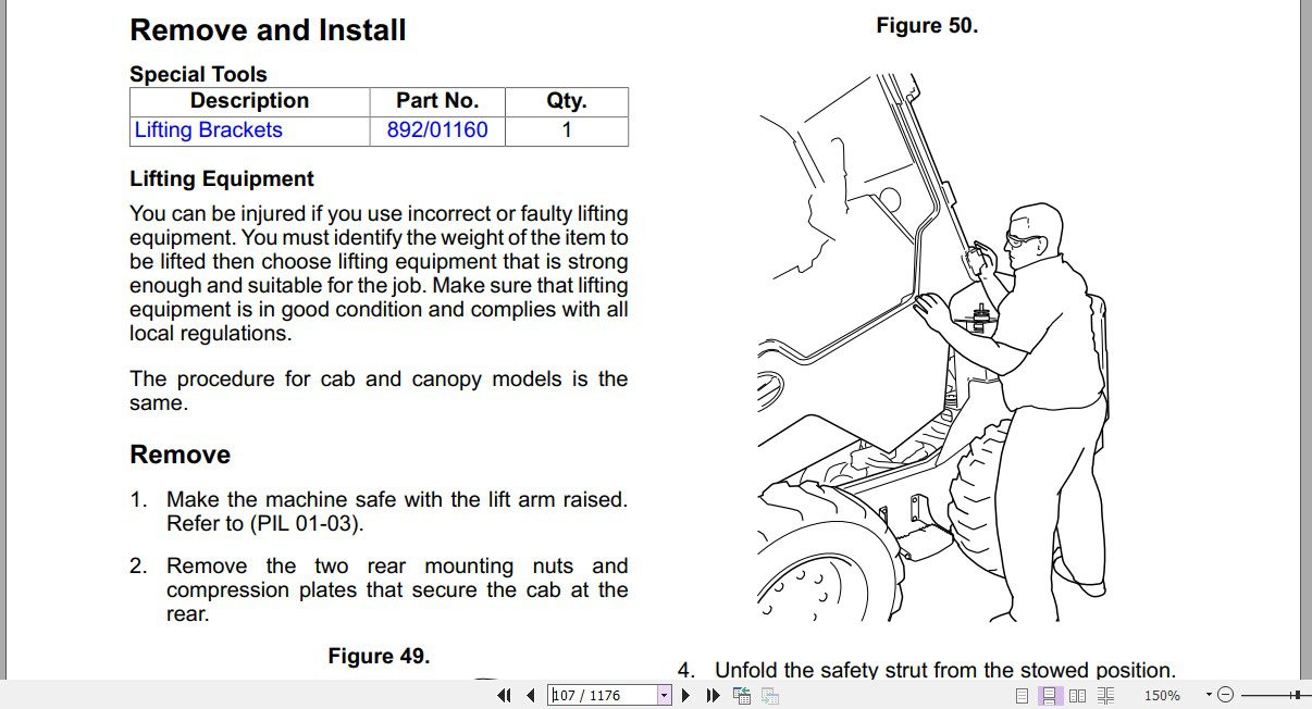 JCB Mobile Platform SkidSteer Loader 135 155 175 190 205 Sevice Manual 3