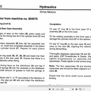 JCB Mobile Platform SkidSteer Robot 185 1105 Sevice Manual 4
