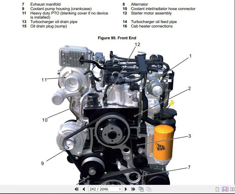 JCB Tele Truck 506 36 507 42 509 42 512 56 514 56 T4i and T4F 55kw Sevice Manual 3