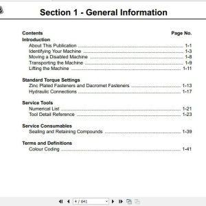JCB Tele Truck 515 40 Sevice Manual 2