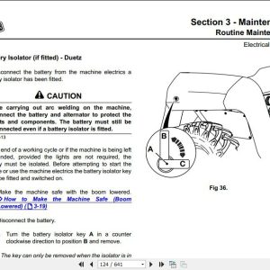JCB Tele Truck 515 40 Sevice Manual 3