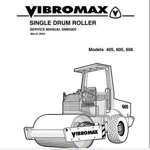 JCB Vibromax Roller 405605606 Sevice Manual 1 1