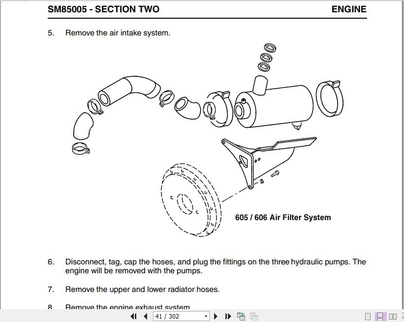JCB Vibromax Roller 405605606 Sevice Manual 3